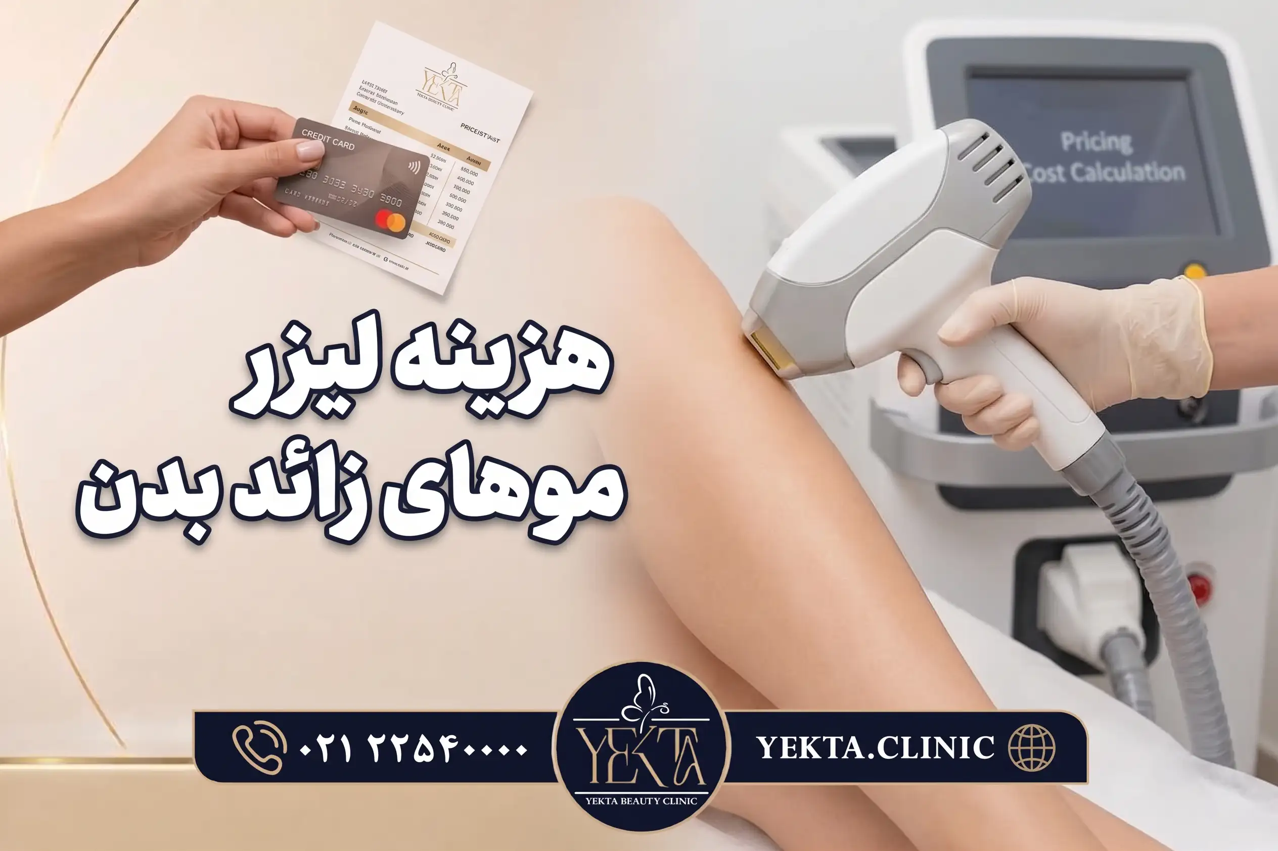 لیزر موهای زائد بدن و هزینه آن چقدر است؟